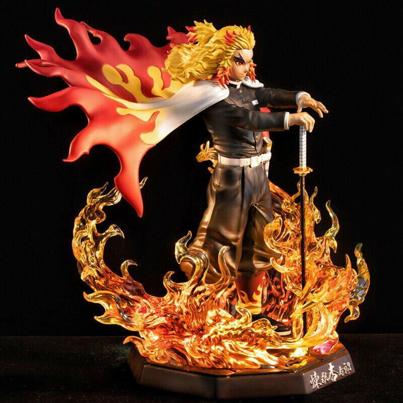 Demon Slayer Rengoku Kyoujurou Anime Figure PVC Model Toy 20cm New In Box