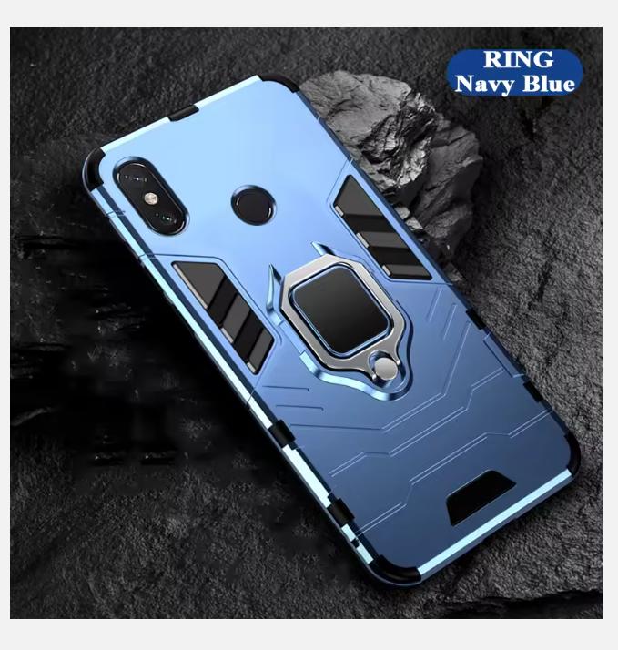 

Чехол Armor Case для Xiaomi Mi Max 3 Mix 2 2s Max3 противоударный чехол с кольцом-подставкой для Poco M6 X6 F6 Pro X 6 X6Pro чехол для телефона Xiaomi Mi Max 3 синий