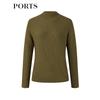 PORTS Women's 2022 Fall/Winter Wool Turtleneck Sweater