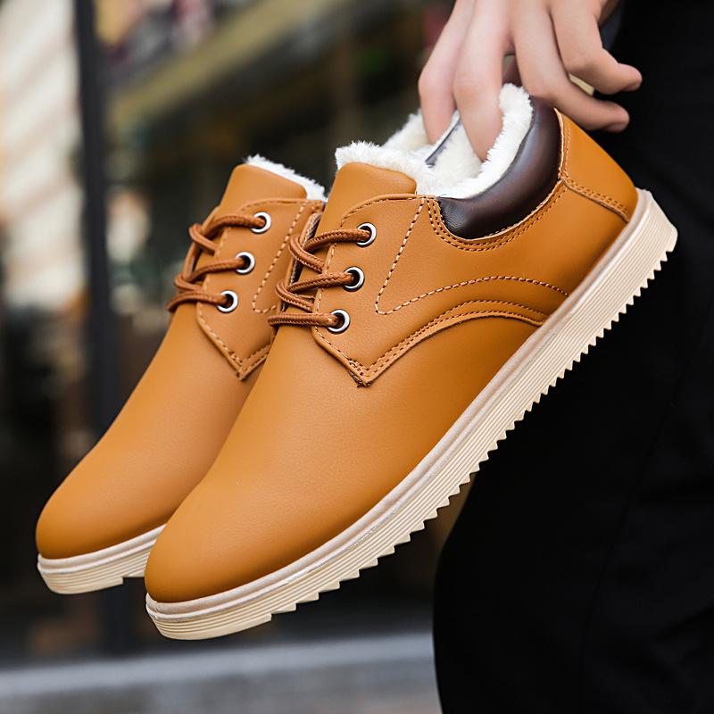 new men's winter boots fashion comfortable snow non-slip boots quality luxury couples men and women warm boots ef4