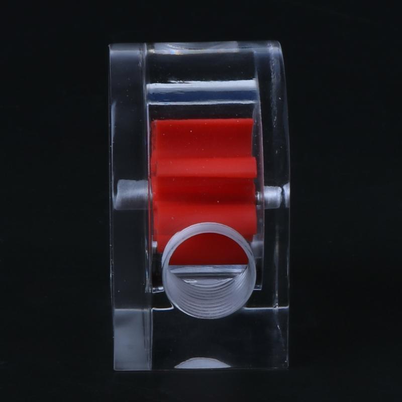 Acrylic Meter G1/4 Thread Water Cooling System Coolant Filter Indicat Computer Cooler Fittings 2-Way Holes