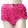 Women's Ruffled Pettipants Bloomers Ruffled Lace Trim Knickers Panties Underwear