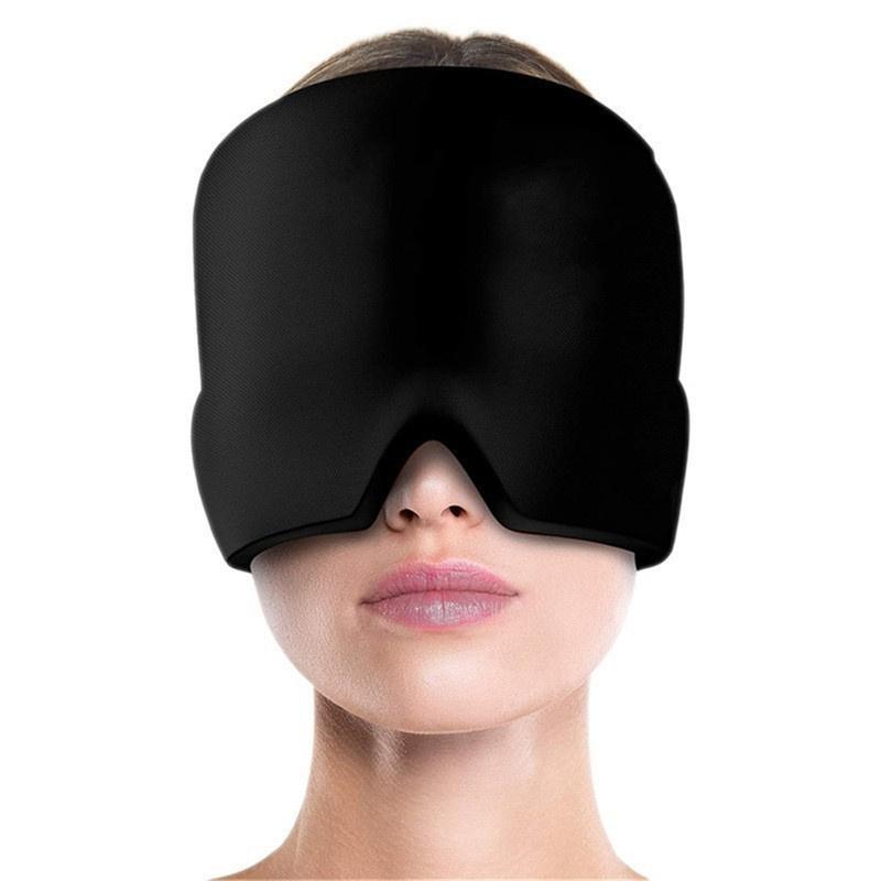 Relief Headgear Migraine Relief Cap Gel Ice Cap Cold Compress Therapy Cap Ice Head Wrap Pack Eye Mask For Pressure Relieve Pain
