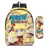 Naruto Backpack Naruto Two-Piece Set Elementary And Secondary School School Bag Children'S Backpack