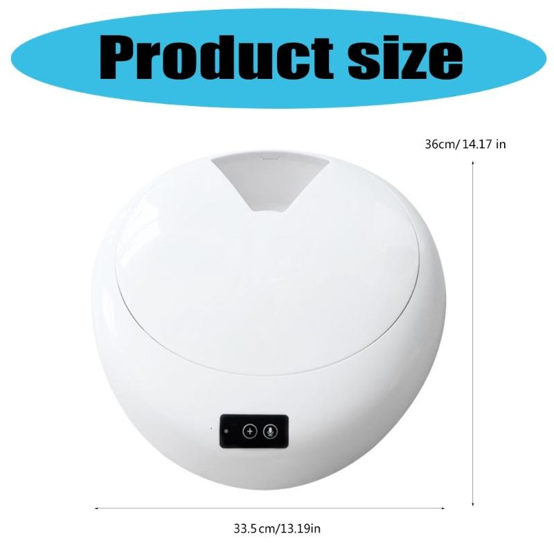 Automatic Pet Food Dispenser Featuring Cooled Storage Box Timer Controlled Up To 6 Meals Each Day