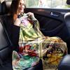 1pc Disney Princesses Glass Design Throw Blanket, Home Decor, Couch Cover, Outdoor Blanket, Gift for Her, Flannel Blanket, Suitable for Bedroom, Livin