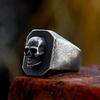 Anelli a Teschio Gotici Multistile per Uomo Acciaio Inossidabile Biker Motociclista Gioielli Anello Festa di Halloween Dropshipping