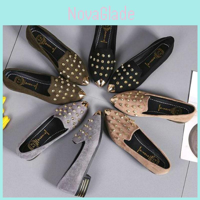 Versatile Women Fashion Sexy Comfort Low Heel Ladies Shoes Ballet Flats For Every Occasion