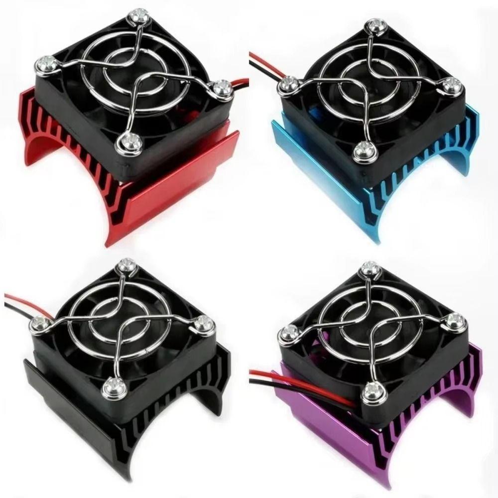 3650 Motor Heat Sink 3660 Motor Motor Radiator Cooler Cooling Fan  1/10 Scale RC Cars