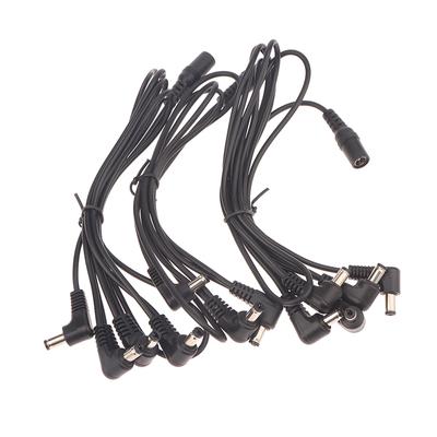 Guitar Effects Pedal Daisy Chain 1 To 2/3/5/6 Ways Guitar Accessories Power Supply Splitter Cable For 9V Dc Adapter Plug