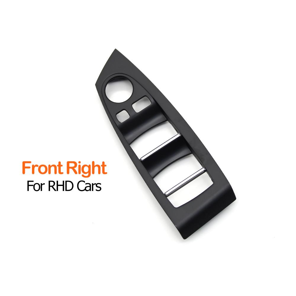 F07 LHD RHD Car Interior Front Rear Left Right Door Window Switch Cover Armrest Panel Cover For BMW 5GT Gran Turismo 2010-2017