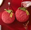 Cute Red Ball-Design Towel with Loop – Quick Dry Soft Absorbent for Kitchen Bathroom