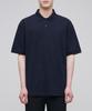Relaxed Fit Pique Polo Shirt [Navy]