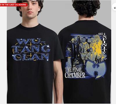 The Final Chamber Wu Tang Forever Tour 2025 Infinity Two Sided Shirt