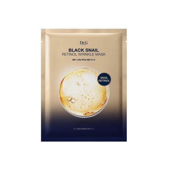 Dr.G Black Snail Retinol Faltenmaske 4 Stück (+1 Blatt gratis)