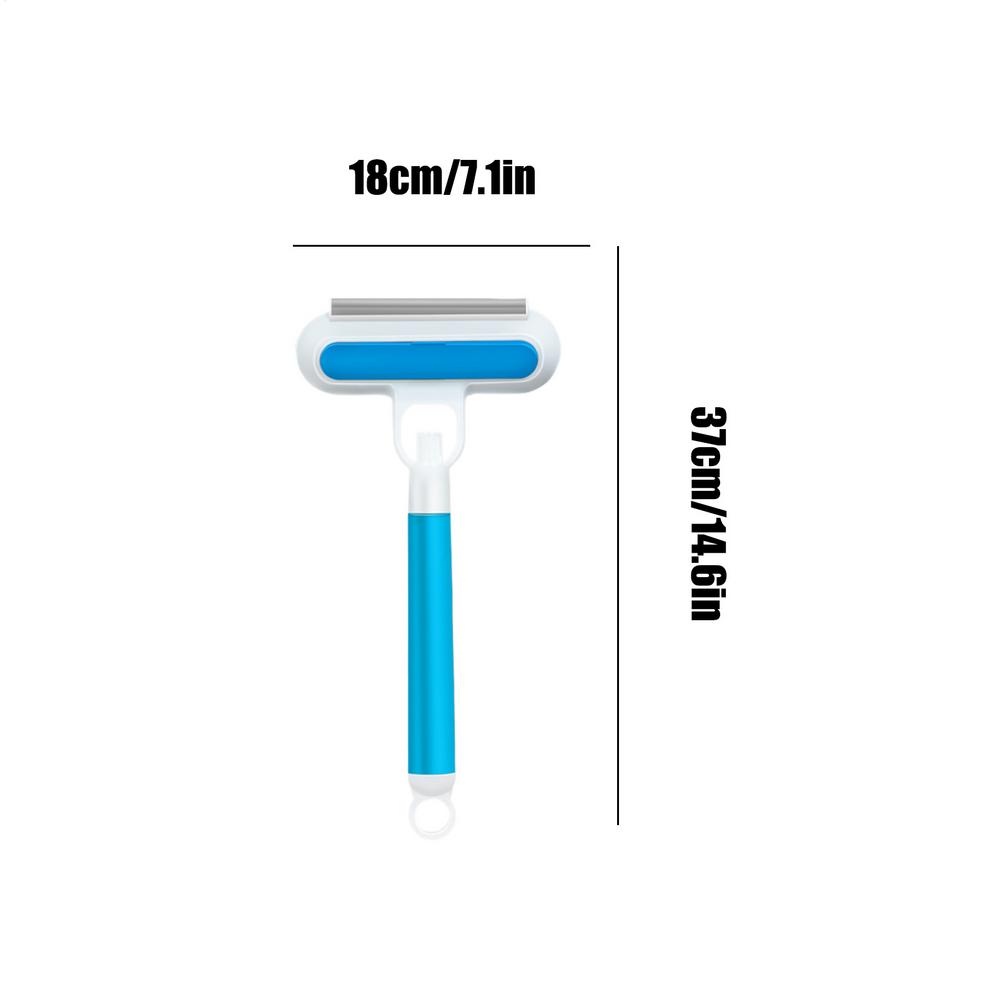 Pet Hair Brush Remover Double Sided Dog Spray Brush Multifunctional Pet Grooming Tool For Clothes Bedding Carpets Door Glass