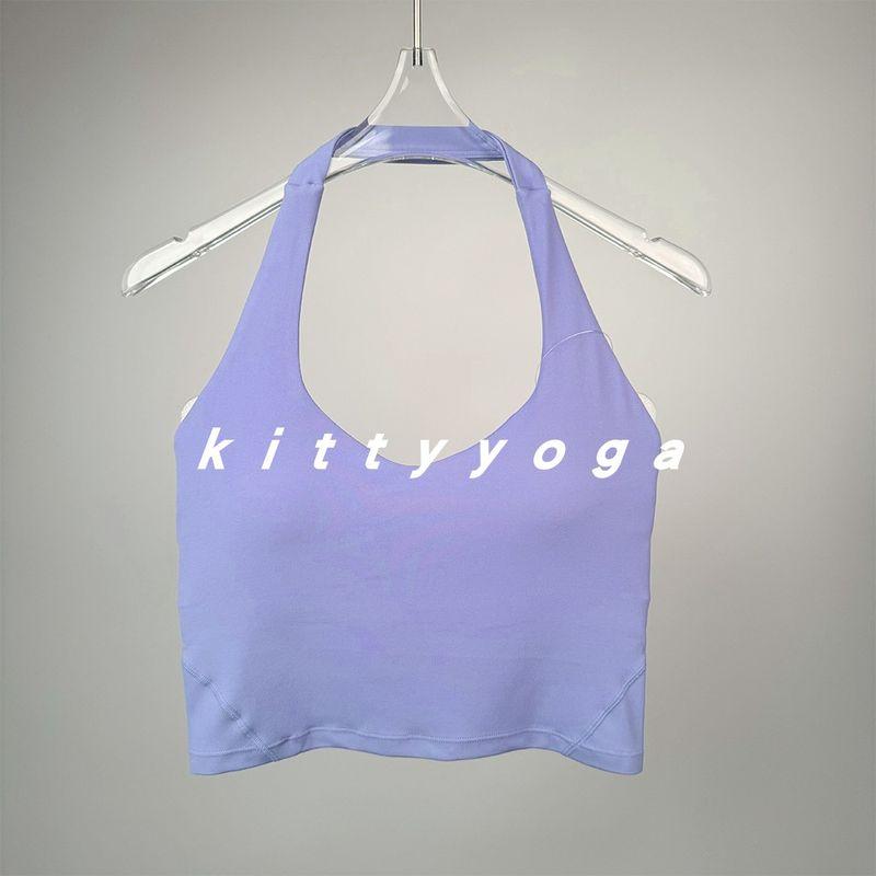 [Fairy Hong Kong Style Halterneck] U-Collar Sexy Open Back Sports Bra Yoga Fitness Disco Jumping Sexy Female New Arrival