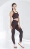 Evan Workout Espresso Size with Sports Gym Winter and Women's High-Rise Leggings, Brown, XL, Bra, Yoga, Wear, Diet, Activewear, Training, More.