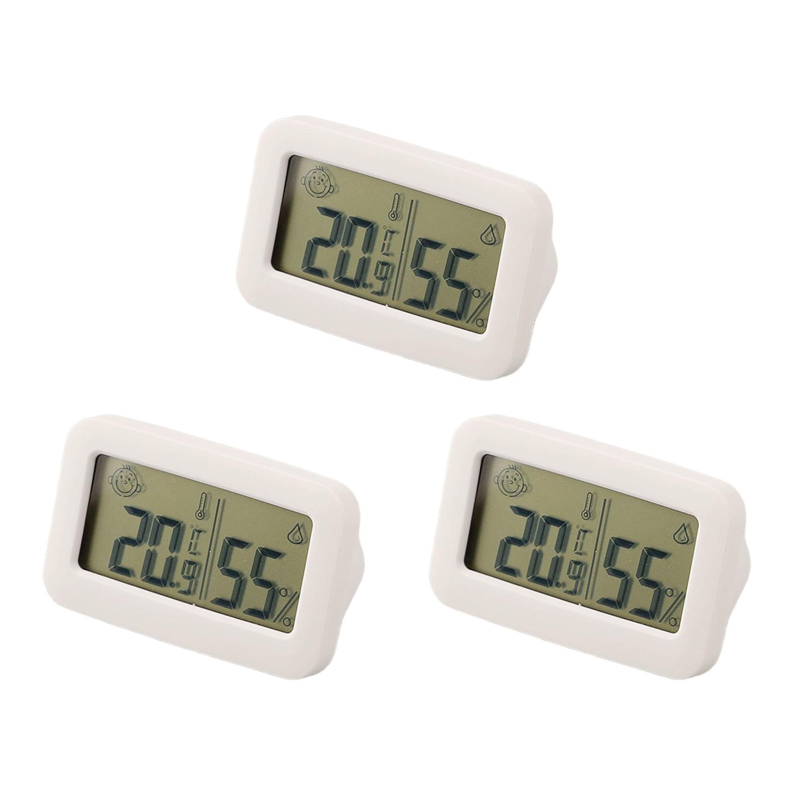 

Digital Thermometer Household Use Environmental Control Comfort Indicator Symbols Easy-to-read Display Humidity Range 10 To 99