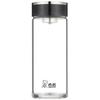 Portable Single-Layer Glass Tea Water Bottle with Filter
