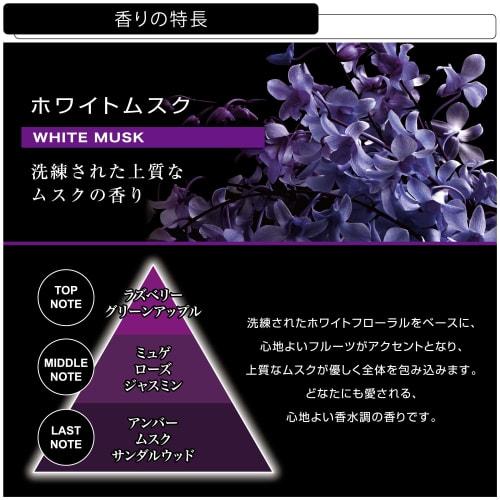 CARMATE Car Air Freshener Blang Air Stick Air Conditioner Installation White Musk Black Metallic/Gold 2g H208