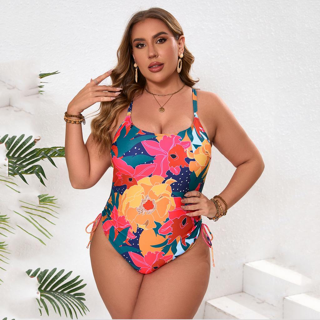 Women's Plus Size Printed Bikini Swimsuit