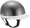 Bike Parts Center Helmet Half White Brim Gunmetal XL (Head Circumference 61cm~62cm) 710912