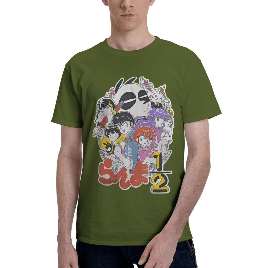 Japanese Comedy Anime 100 Cotton Casual Breathable Confortable Men Top High End Mens Clothing T Shirt Men
