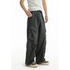 American retro wide-leg pants deconstruction design overalls men's and women's loose casual pleated straight vertical pants