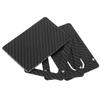 Imitation Carbon Fiber Card Holder Portable Multifunctional Man Wallet for Travel OutdoorXBD333