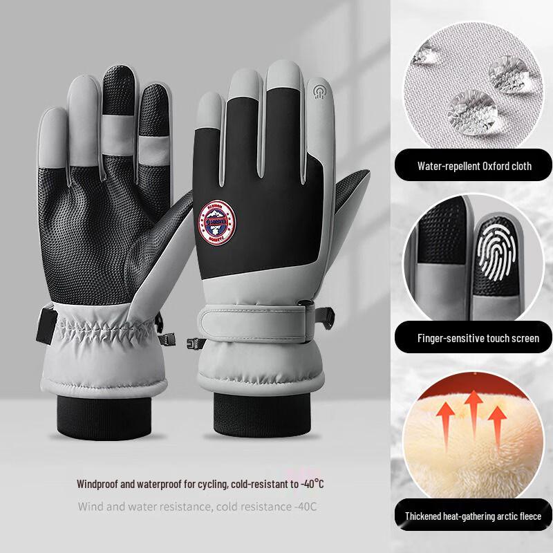 Warm Touchscreen Windproof Waterproof Winter Gloves
