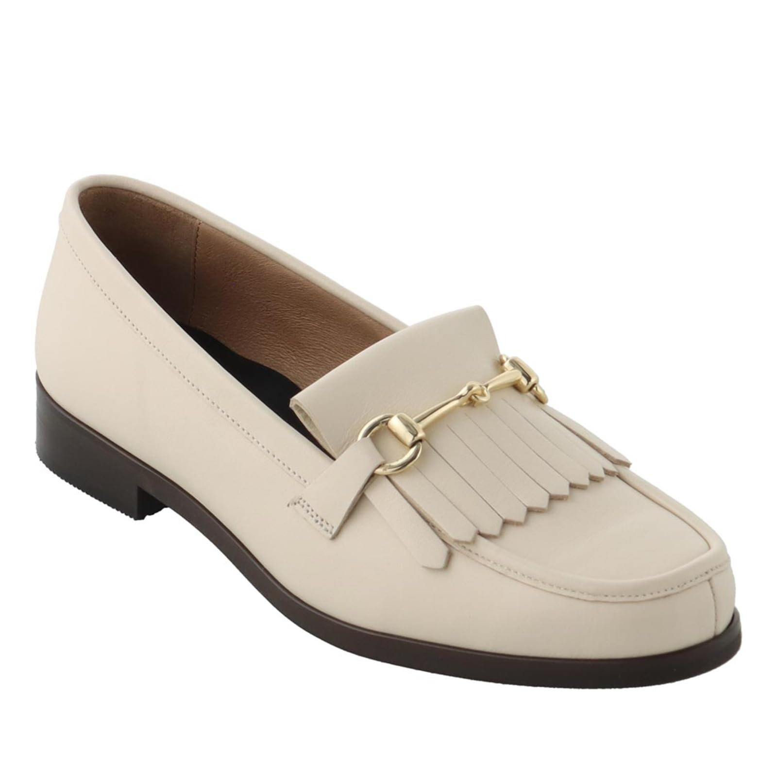 

Quilted loafers with bits F70N F70NBA Ivory cm [Regal] Women s 22.5 слонова кістка