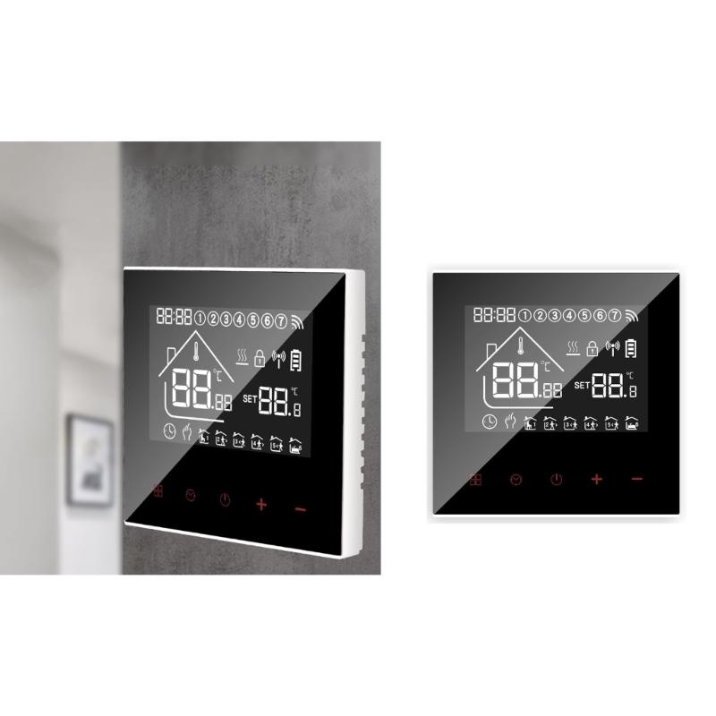 WiFi Thermostat for Electric Underfloor Heating Smart Underfloor Heating Controller Thermostats Simple Installation