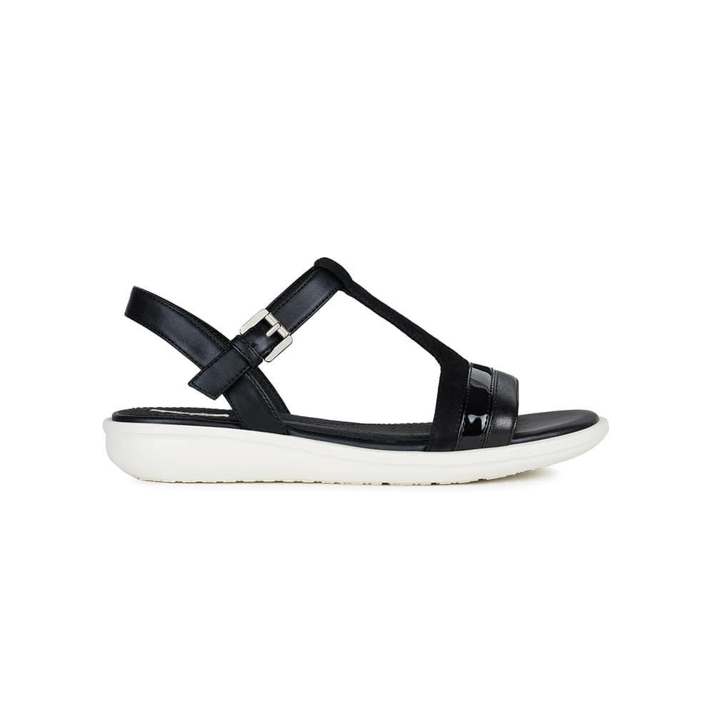 Geox Jal Women'S Comfort Sandals - Black