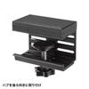 Sanwa Supply USB Gen 1 Clamp-Mounted 3.2 Type-C Hub, Black, USB-3TCH31BK