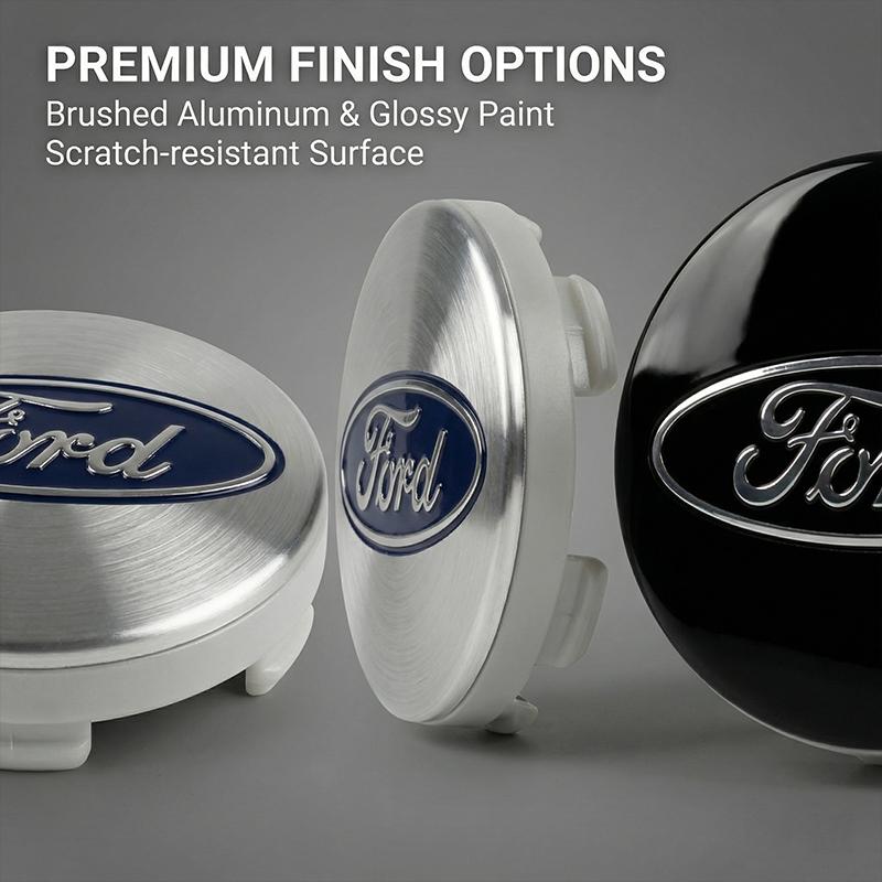 4Pcs 54MM Car Emblem Badge Wheel Center Hub Cap Covers Auto Rim Cover For Ford Focus Mk2 Mk3 Fiesta Ranger Mondeo S-MAX Kuga Mustang Auto Goods