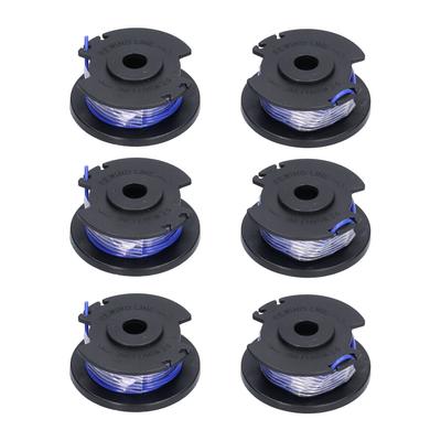 6Pcs Trimmer Spool Line Replacement for Ryobi 18V 24V 40V String Trimmers Lawn Mower