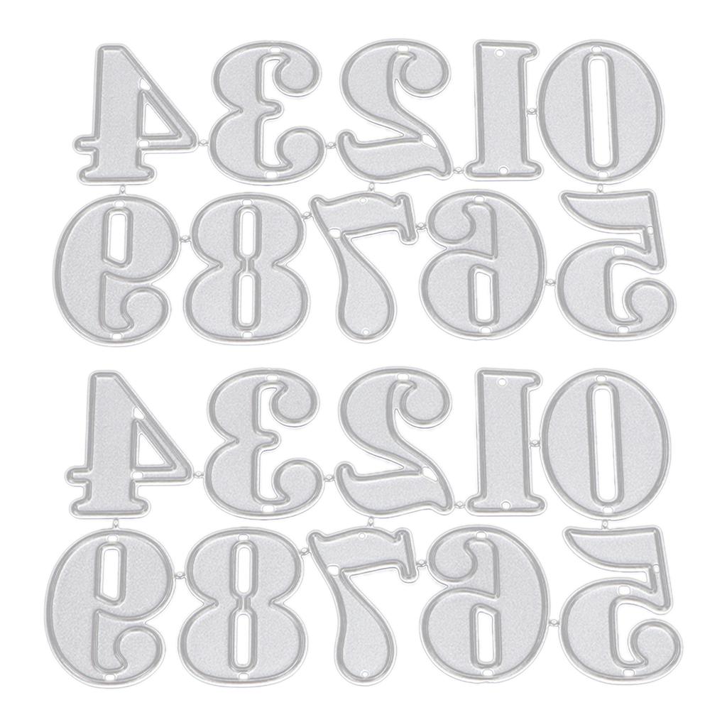 2 stücke Schneiden Stirbt Metall Figur Carbon Stahl Stanzen Platten für Papier Handwerk Anzahl Carvi