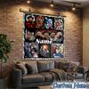 Custom Name Tapestry Clown Horror Tapestry, Unique Design Tapestry, Suitable for Bedroom,Livingroom, Playroom,Heartwarming Fan Holiday Gifts
