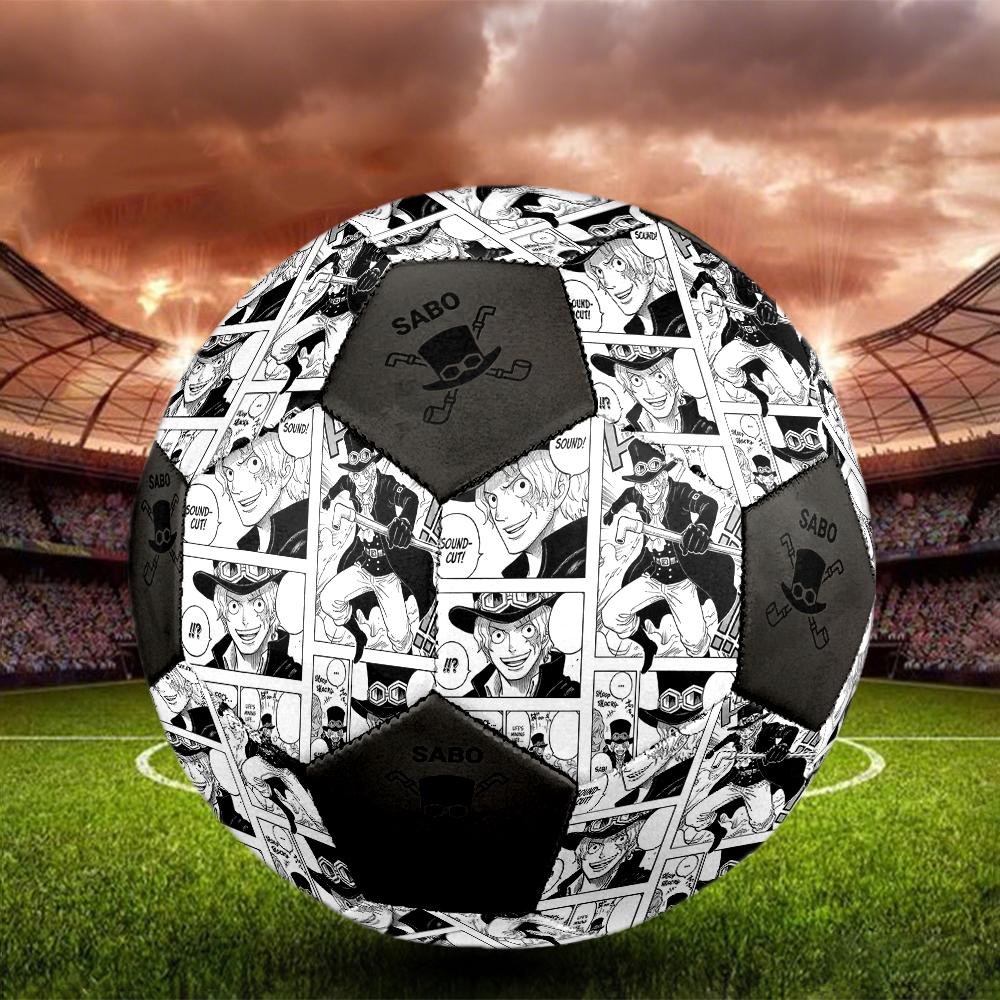 1pc One Piece Football Soccer Ball Size 5 Indoor Soccer Ball Fashion Colorful  Backyard Game -Great For Sports Fans Gift HE25