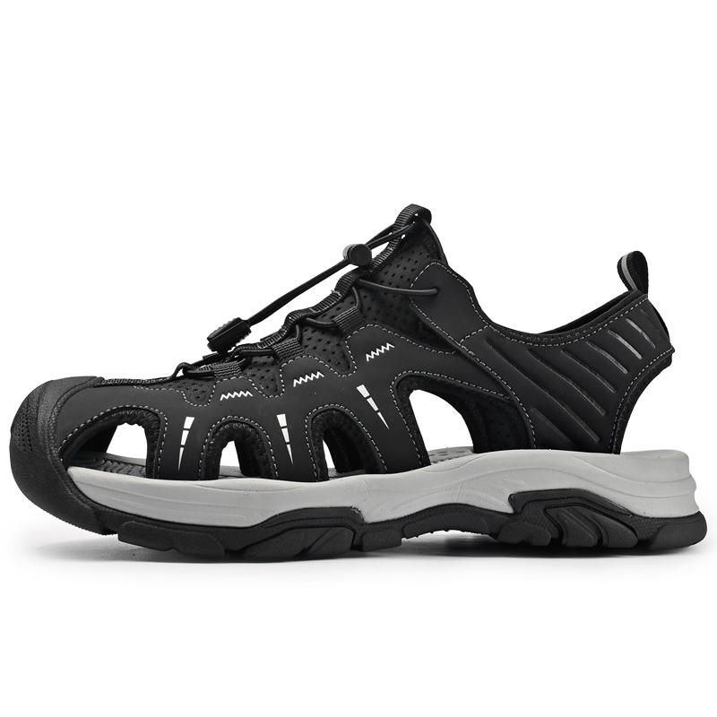 39-46 Echte Leder Herren Sandalen Sommer Herren Strand Sandalen Outdoor Sandalen Für Herren