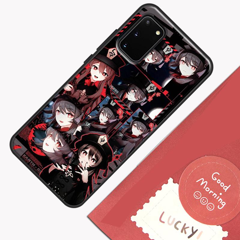 Hu Tao Genshin Impact Phone Case For Samsung Galaxy S26 S25 Ultra S20 S21 S22 S23 S24 S10 Plus S25 FE Cover Shell
