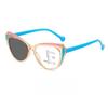 2025 Fashion Men Women Photochromic Reading Glasses Trendy Cat Eye Multifocal Glasses Outdoor Far Sight Eyeglasses +1.0+1.5+4.0