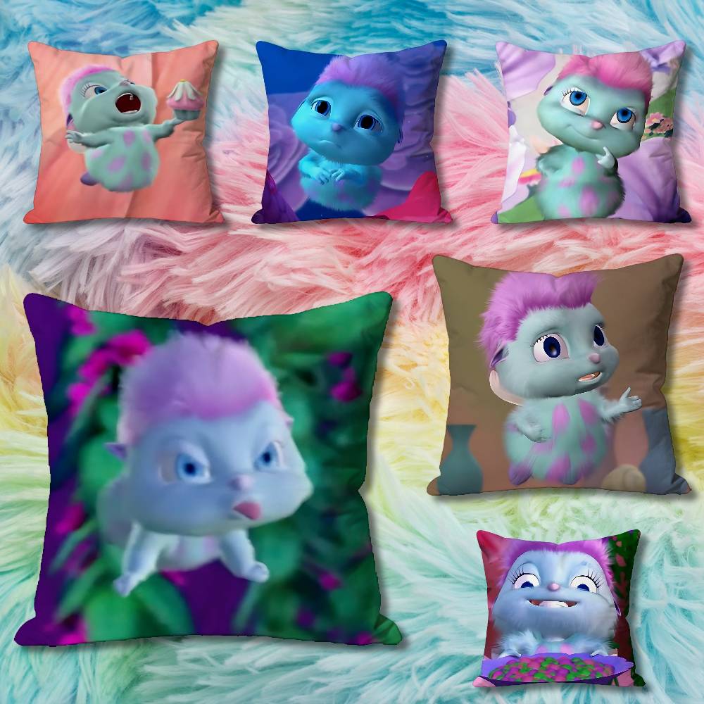 Cute Funny BBibblesS Pillow Cases for Bedroom Living Room Sofa Home Decor Polyester Cushion Cover with Zipper