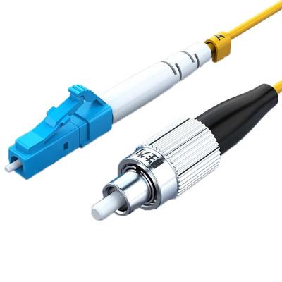 Cable de conexión de fibra óptica monomodo UPC LC-FC de grado telecomunicaciones Shengwei