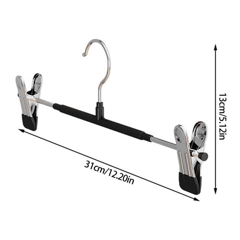 652F Durable Multipurpose Nonslip Garment Hanger With Thickened PVC Coated Arms