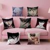 Cartoon Anime DDEVILS LINEL Cushion Cover Pillow Case Soft Skin Friendly Fabric  Concealed Zipper
