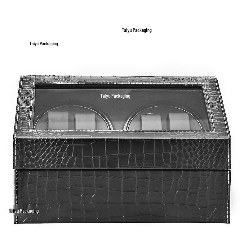 Crocodile Pattern Automatic Watch Winder and Display Box