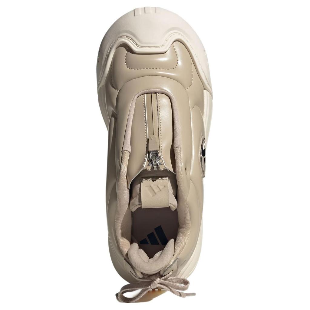 Adidas Maxxcourt Fos Q4 Comfortable Non-Slip Durable Low-Top Casual Shoes Women Sneaker Brown White JR1329