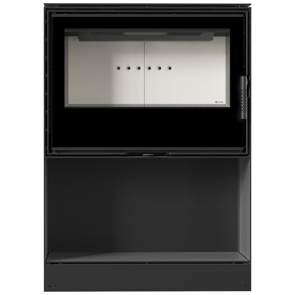 Freestanding Fireplace Stove KRATKI Kari 12kW Ecodesign RECUPERATION ACCESSORIES
